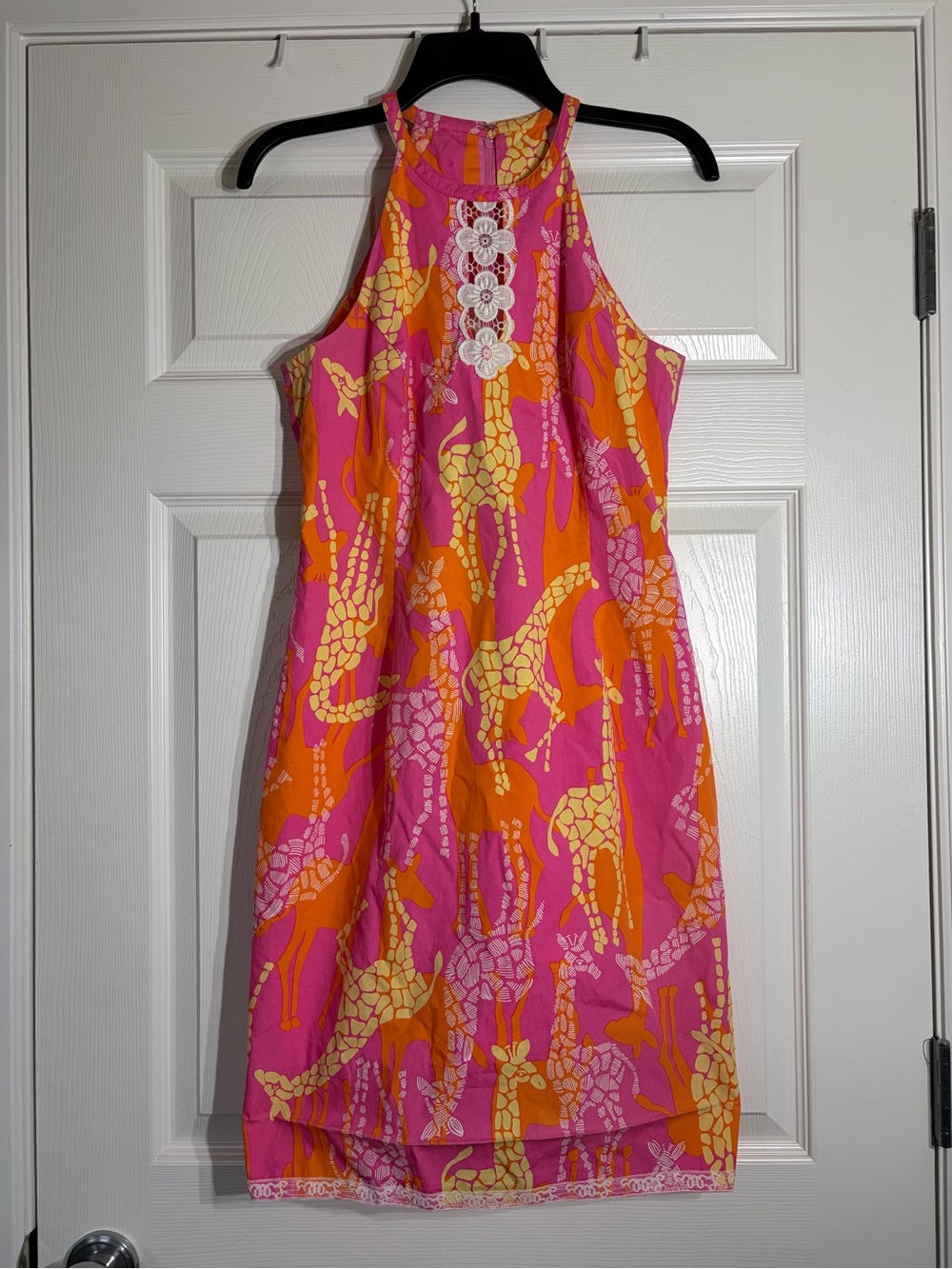 Lilly Pulitzer Sleeveless Giraffe Summer Dress Size 2